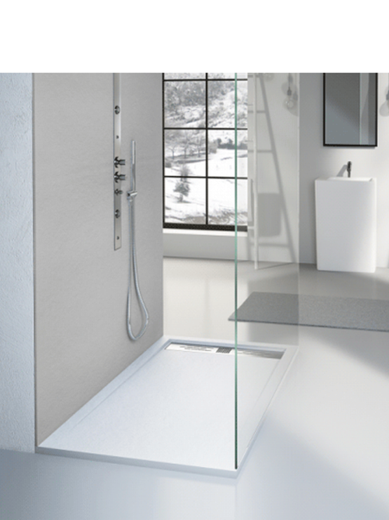 Platos de ducha de carga mineral Stone Gel Coat Adrihosan
