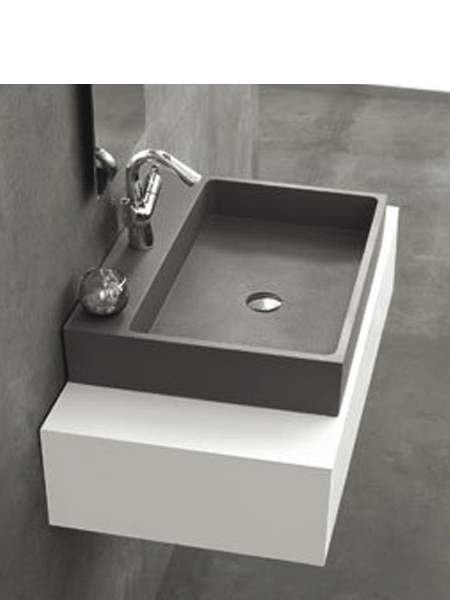 Lavabo de resina