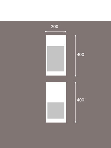 Lavabo Solid Surface KRION K-LIFE rectangular Jazz 20x40x40 cm blanco 2 Lavabo Solid Surface rectangular Jazz 20x40x40 cm blanco