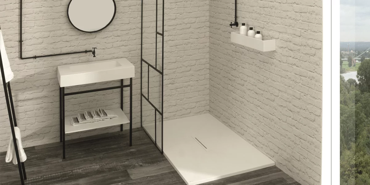 Plato de ducha Solid Surface a medida y diferentes modelos