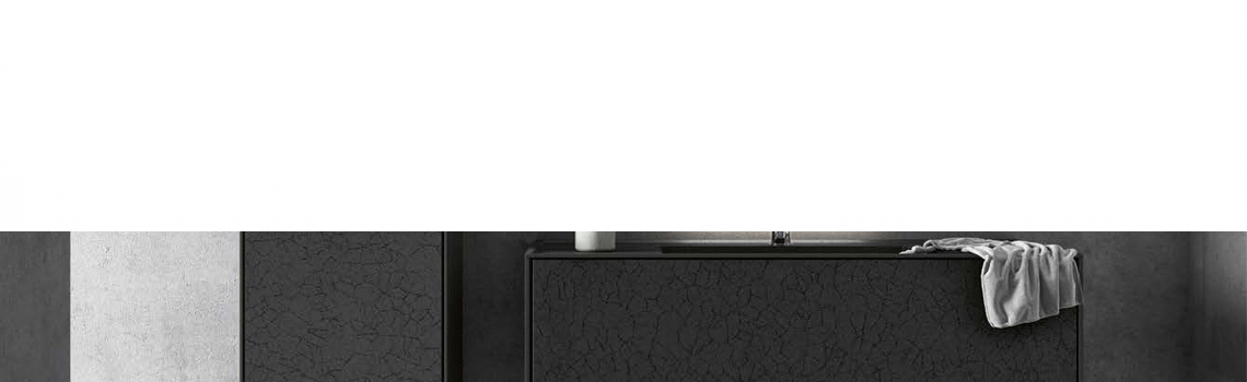 Mueble de baño suspendido bloc de Fiora 800 x 484 x 450 cm. Un mobiliario con lavabo con personalidad propia inspirado en los grandes bloques de material.