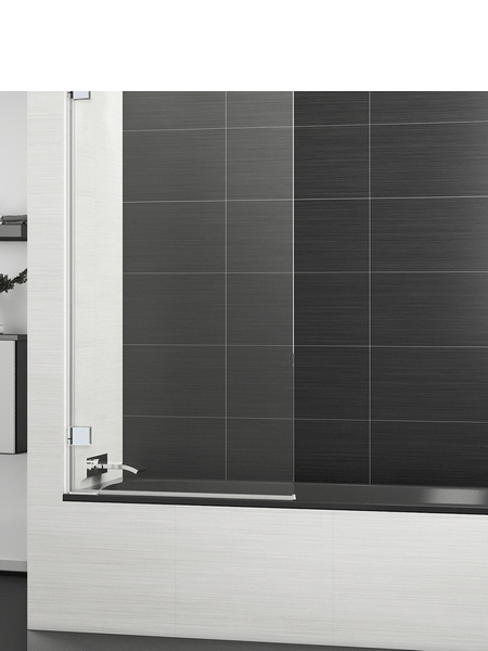 Mampara bañera abatible