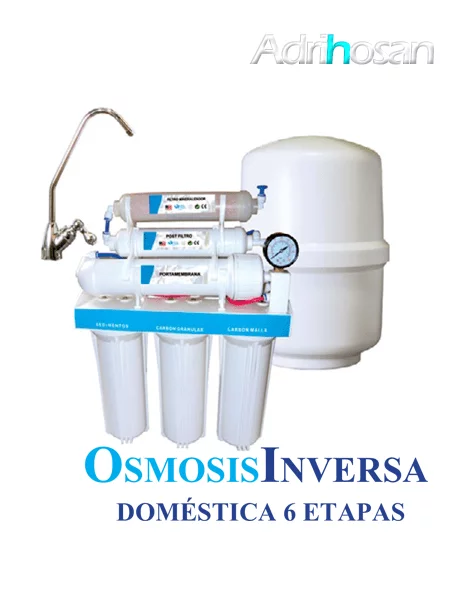Osmosis Inversa Ro-106 6 Seis Etapas. Agua Pura En Tu Cocina