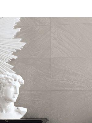 Pavimento porcelánico imitación pizarra blanco 30 x 60 cm. Azulejo para suelos o paredes que imita a la pizarra natural, azulejo con relieve.