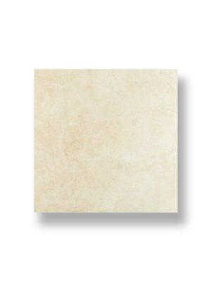 Pavimento porcelánico rectificado Luany crema brillo 75x75 cm.