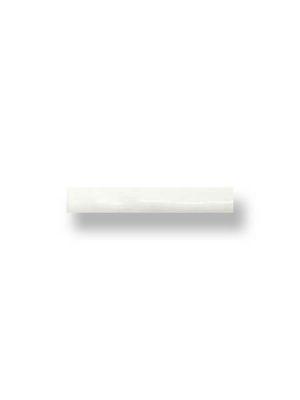 Listelo tipo metro Millenium white 2.5x20 cm .
