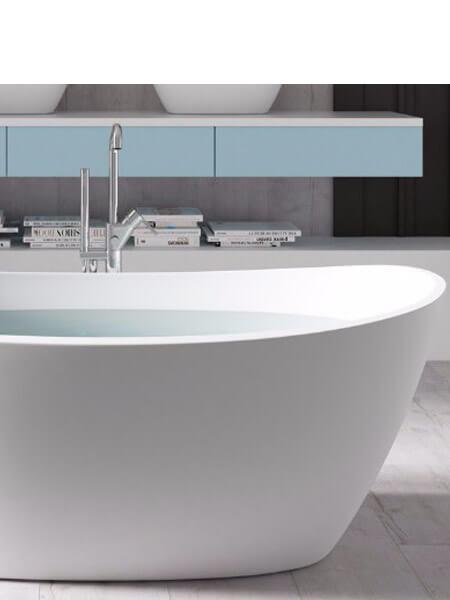 Bañera exenta Solid Surface Guinea 180x85 cm 7 Bañera exenta Solid Surface Guinea 180x85 cm