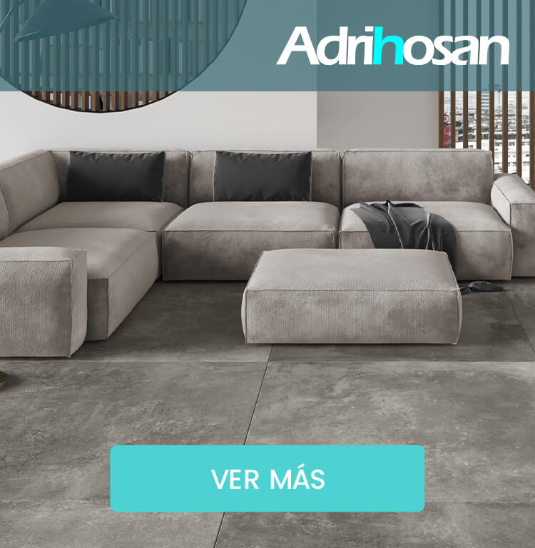Pavimento porcelánico rectificado Space gris 60x120 cm.
