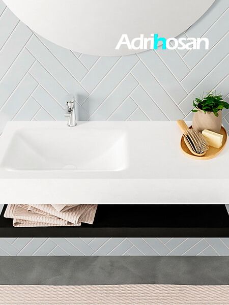 Mueble de baño con lavabo solid surface