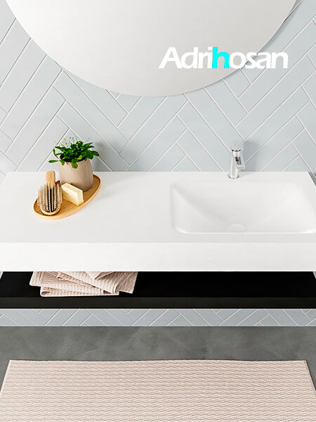 Mueble de baño con lavabo solid surface