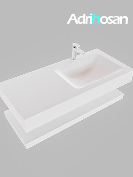Mueble de baño con lavabo solid surface