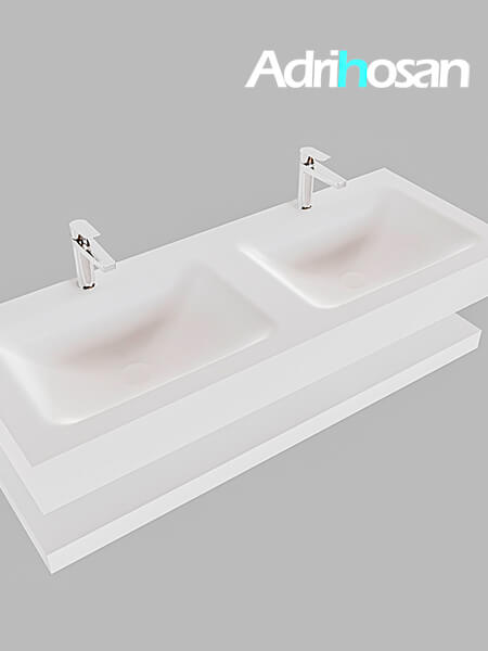 Mueble de baño con lavabo solid surface
