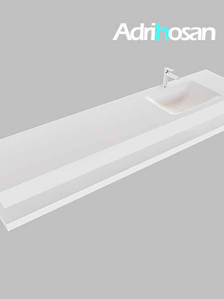 Mueble de baño con lavabo solid surface