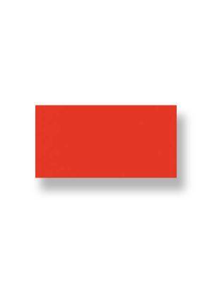Azulejo liso rojo brillo 10X30 cm. El clásico azulejo para decoraciones retro o vintage o incluso modernas o minimalistas. Primera calidad.