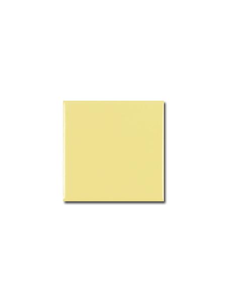 Azulejo liso amarillo brillo 15x15 cm. El clásico azulejo para decoraciones retro o vintage o incluso modernas o minimalistas. Primera calidad.
