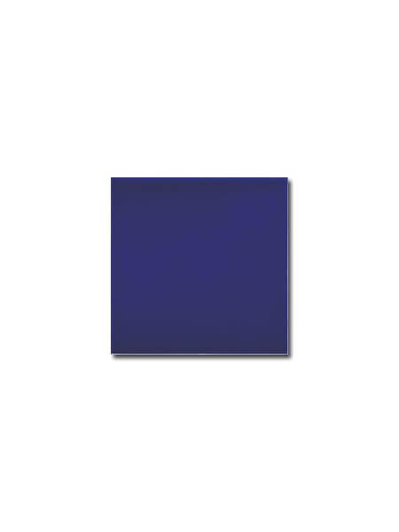 Azulejo liso cobalto mate 15x15 cm. El clásico azulejo para decoraciones retro o vintage o incluso modernas o minimalistas. Primera calidad.