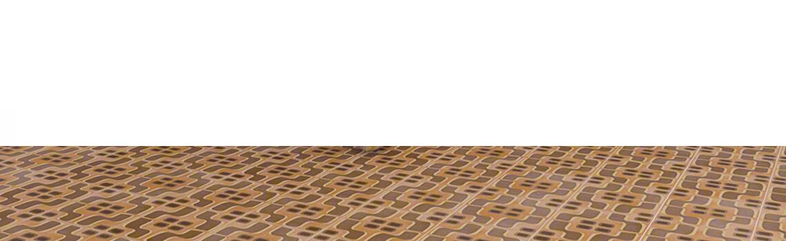Pavimento porcelánico Pop tile Sixties-R Fluxus 15x15 cm. Una serie de azulejos que evocan el estilo pop up de los años 60.
