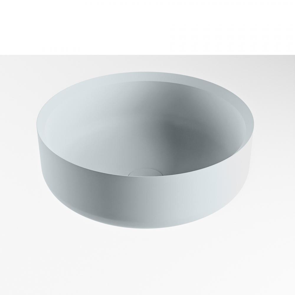 Adrihosan COSS lavabo solid surface 36cm color arcilla / arcilla 3 lavabo fabricado con solid surface en colores