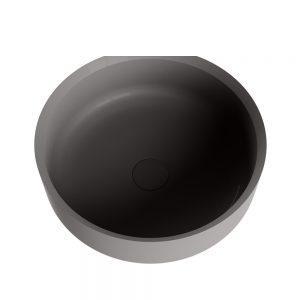 opbouwkom coss google 3 0009 8157513227472 | Adrihosan COSS lavabo solid surface 36cm color gris oscuro / gris oscuro