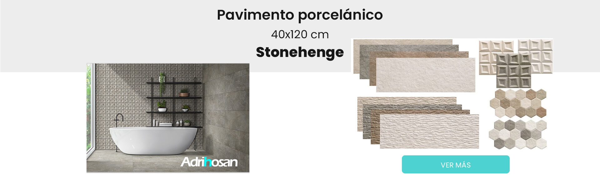 Pavimento porcelánico Stonehedge Realonda Adrihosan