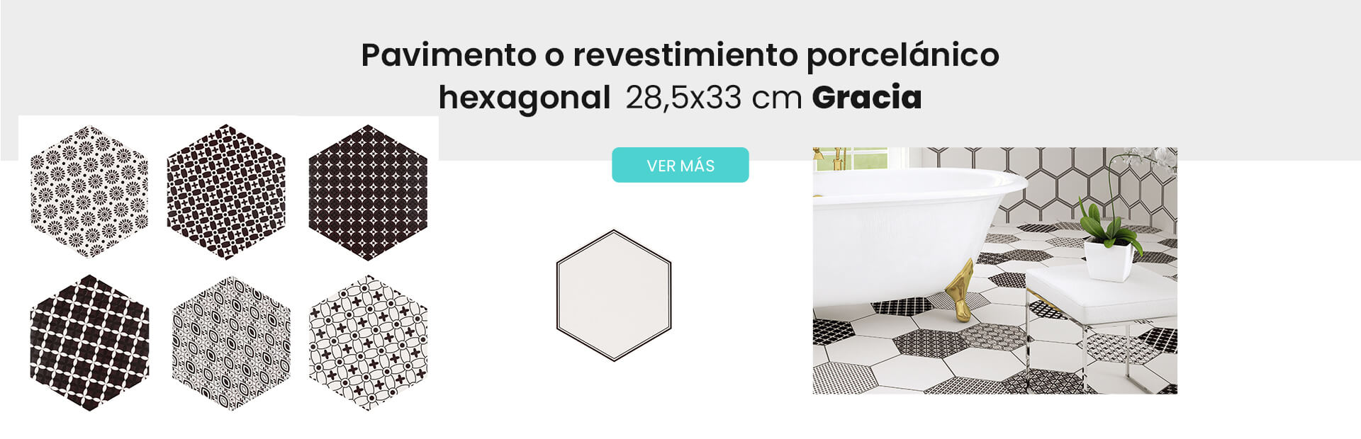 Pavimento porcelánico hexagonal Grazia de Realonda