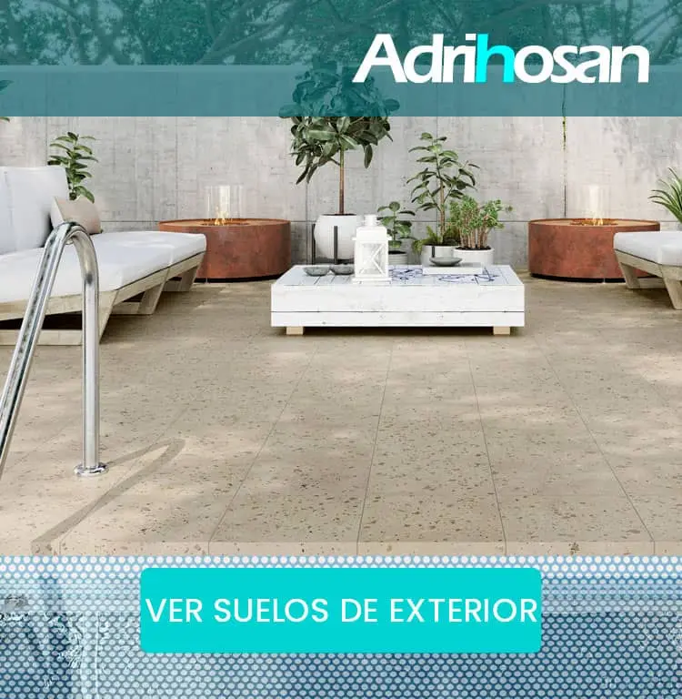 Azulejo exterior porcelánico Azulejos de exterior antideslizantes y porcelánicos Adrihosan
