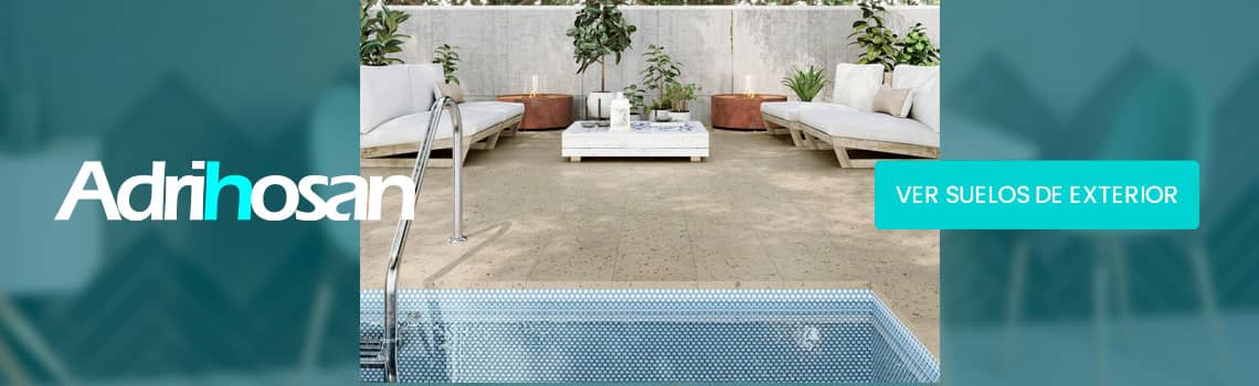Azulejos de exterior antideslizantes y porcelánicos Adrihosan