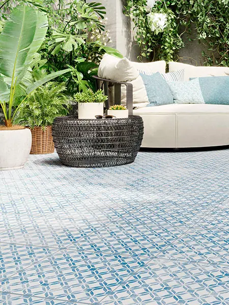 Compra suelo exterior antideslizante C3 Fresco blue.