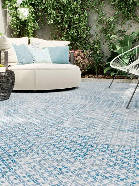 Compra suelo exterior antideslizante C3 Fresco blue.