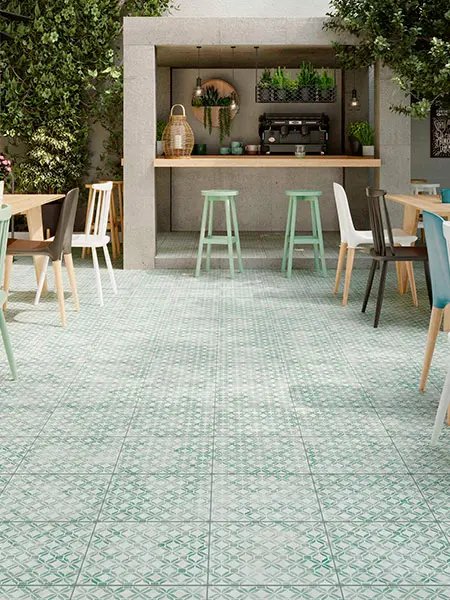 Compra suelo exterior antideslizante C3 Fresco Mint.