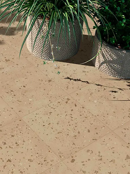 Suelo exterior antideslizante C3 Carnival beige 32,9x32,9 cm (0.65 m2/cj) 4 Suelo exterior antideslizante C3 Carnival beige
