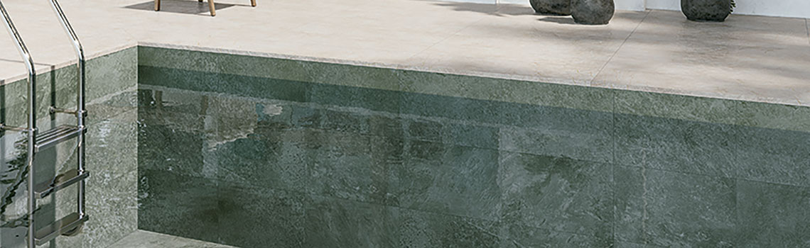 Suelo porcelánico Sukabumi sand 44x66 cm. Una imitación a piedra natural para fachadas o suelos. 