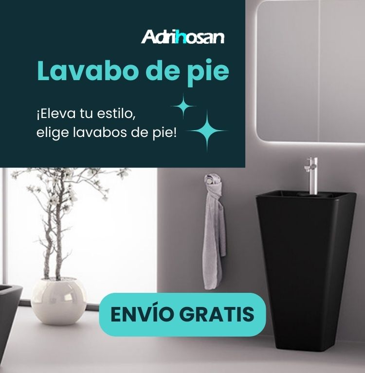 Descubre nuestros lavabos de pie. Le darán a tu baño calidad y diseño a tu baño. En Adrihosan, te ayudaremos a elegir la mejor opción.