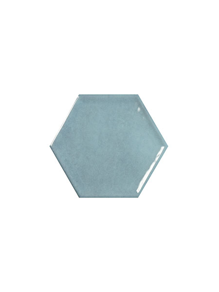 Descubre el azulejo hexagonal Ledi acqua