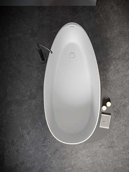 Bañera exenta Solid Surface Teary 170x77x62 cm.