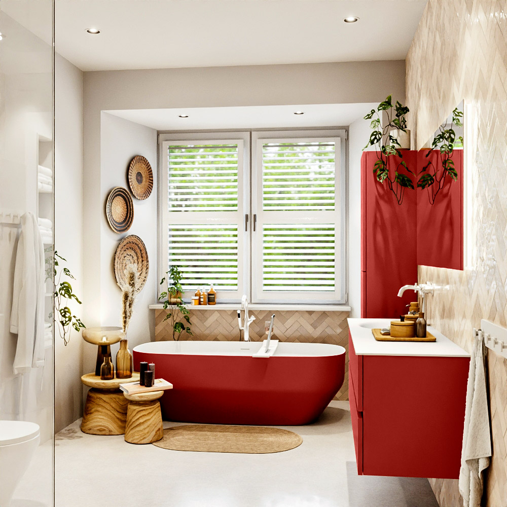 MONDIAZ VICA 140cm mueble de baño Fire 4 cajones. Lavabo MOON Izquierda 1 orificio, color Talc. 3 MONDIAZ VICA 140cm mueble de baño Fire 4 cajones. Lavabo MOON Izquierda 1 orificio, color Talc. - Imagen 3