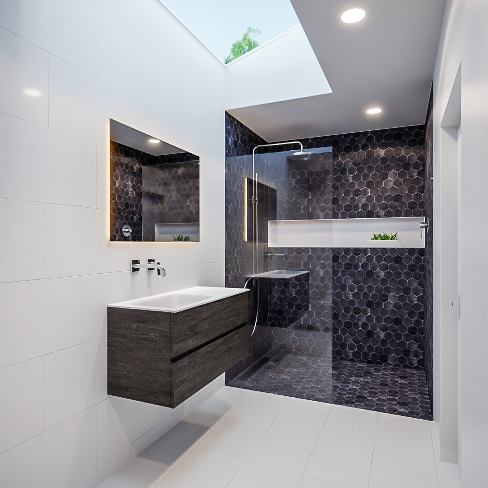 MONDIAZ VICA 100cm mueble de baño Dark Brown 2 cajones lavabo CLOUD Izquierda sin orificio. 2 MONDIAZ VICA 100cm mueble de baño Dark Brown 2 cajones lavabo CLOUD Izquierda sin orificio. - Imagen 2