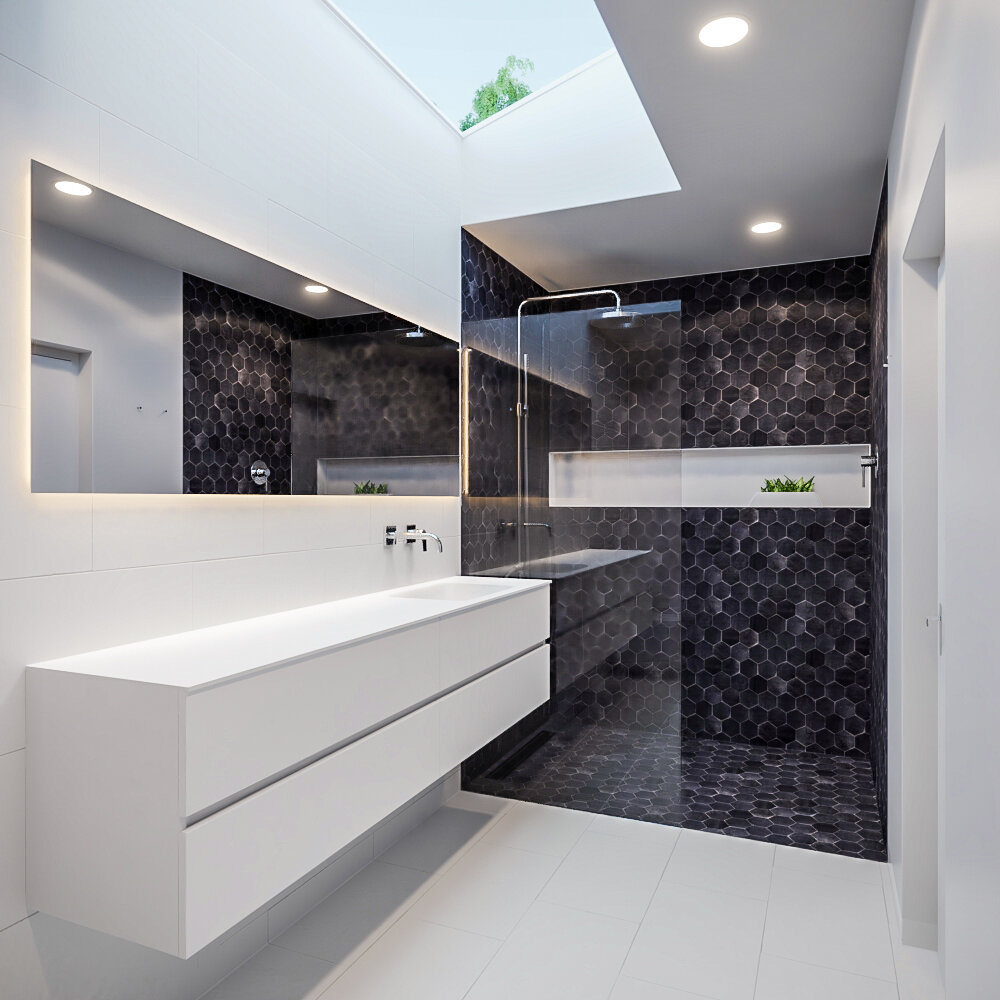 MONDIAZ VICA 200cm mueble de baño Talc 4 cajones lavabo CLOUD Derecho sin orificio con espejo LED. 2 MONDIAZ VICA 200cm mueble de baño Talc 4 cajones lavabo CLOUD Derecho sin orificio con espejo LED. - Imagen 2