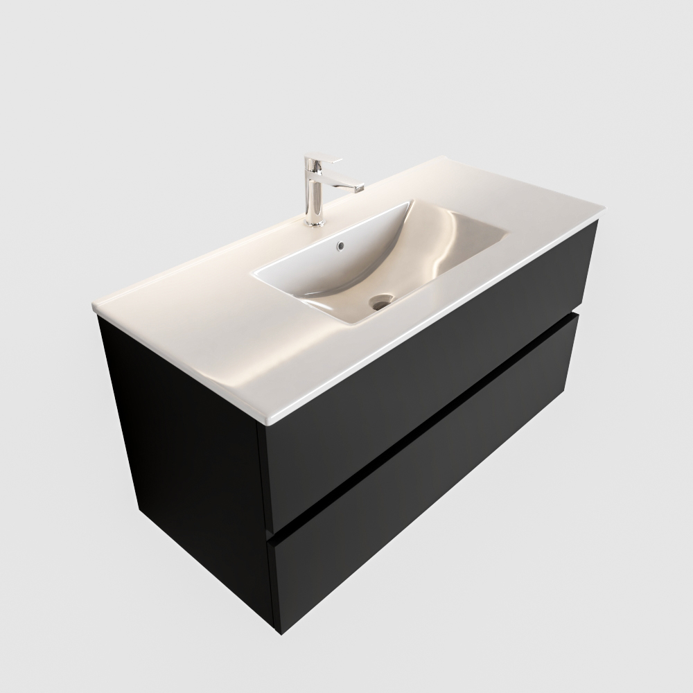 MONDIAZ VICA 100cm mueble de baño Urban 2 cajones lavabo DENIA Centro 1 orificio. 4 MONDIAZ VICA 100cm mueble de baño Urban 2 cajones lavabo DENIA Centro 1 orificio. - Imagen 4