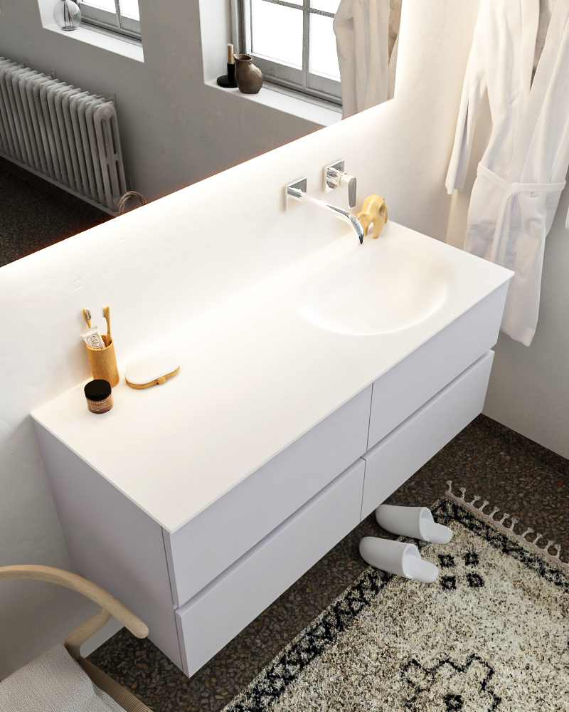 MONDIAZ VICA 120cm mueble de baño Cale 4 cajones lavabo MOON Derecho sin orificio. 1 MONDIAZ VICA 120cm mueble de baño Cale 4 cajones lavabo MOON Derecho sin orificio.