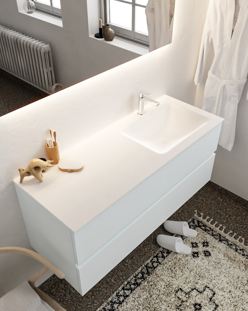 MONDIAZ VICA 120cm mueble de baño Clay 2 cajones lavabo CLOUD Derecho 1 orificio. 1 MONDIAZ VICA 120cm mueble de baño Clay 2 cajones lavabo CLOUD Derecho 1 orificio.
