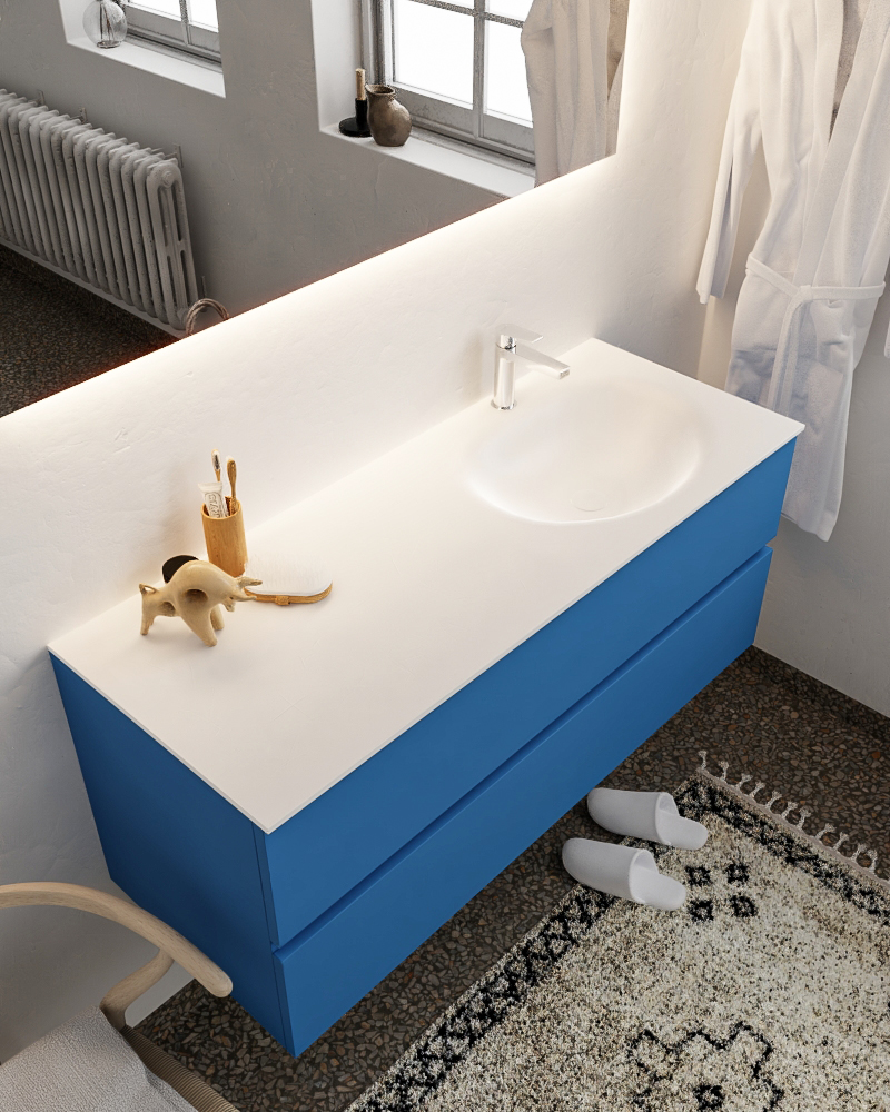 MONDIAZ VICA 120cm mueble de baño Jeans 2 cajones lavabo MOON Derecho 1 orificio. 1 MONDIAZ VICA 120cm mueble de baño Jeans 2 cajones lavabo MOON Derecho 1 orificio.