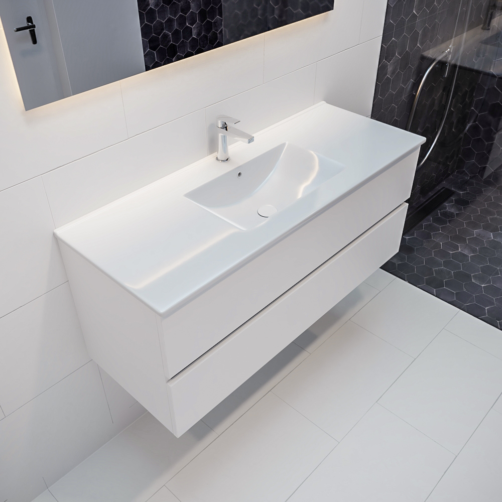MONDIAZ VICA 120cm mueble de baño Talc 2 cajones lavabo DENIA Centro 1 orificio. 1 MONDIAZ VICA 120cm mueble de baño Talc 2 cajones lavabo DENIA Centro 1 orificio.