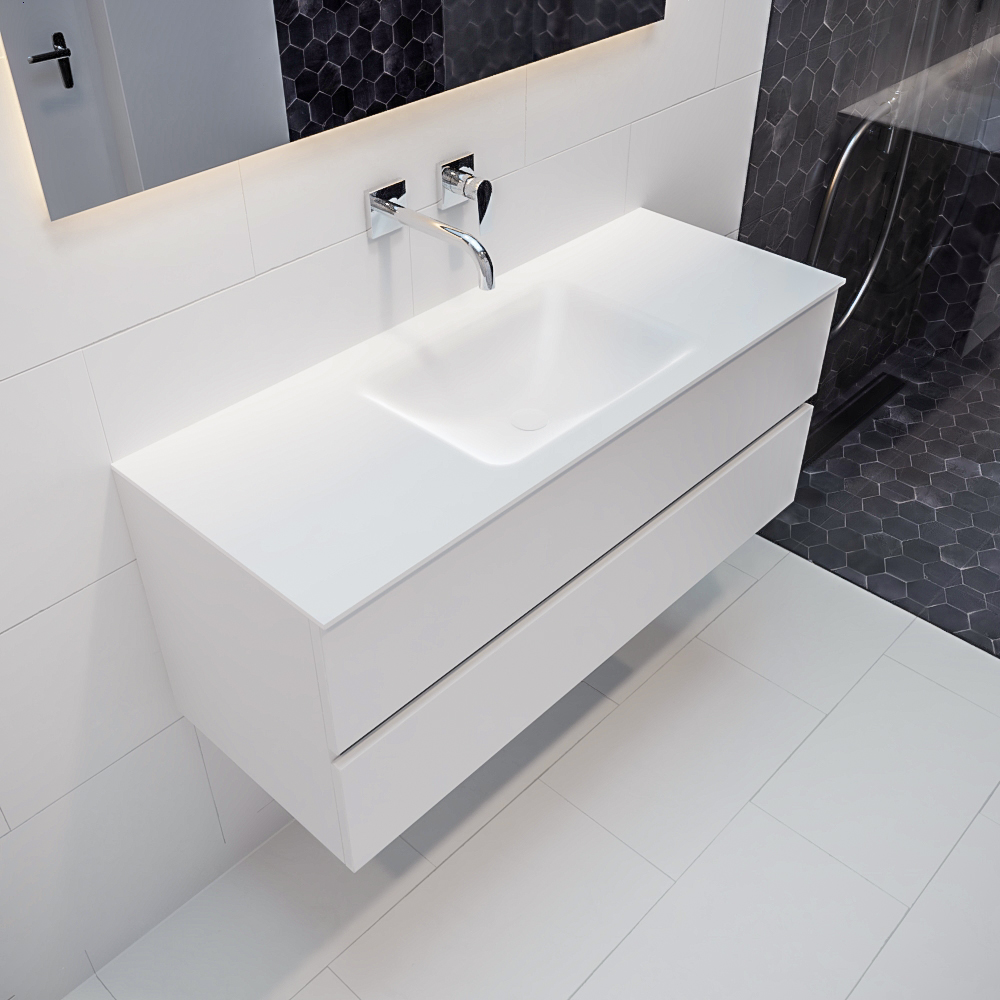 MONDIAZ VICA 120cm mueble de baño Talc 2 cajones lavabo CLOUD Centro sin orificio. 1 MONDIAZ VICA 120cm mueble de baño Talc 2 cajones lavabo CLOUD Centro sin orificio.