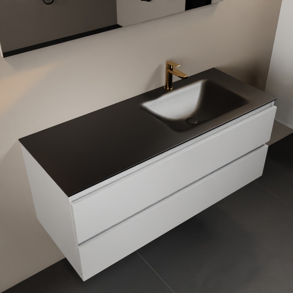 MONDIAZ AIVY 120cm mueble de baño Talc. Lavabo Urban Solid surface Derecho 1 orificio. 1 MONDIAZ AIVY 120cm mueble de baño Talc. Lavabo Urban Solid surface Derecho 1 orificio.