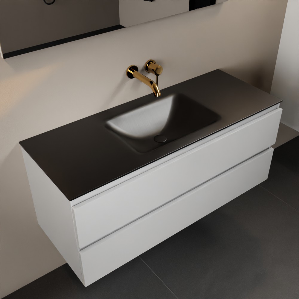 MONDIAZ AIVY 120cm mueble de baño Talc. Lavabo Urban Solid surface Centro sin orificio. 1 MONDIAZ AIVY 120cm mueble de baño Talc. Lavabo Urban Solid surface Centro sin orificio.