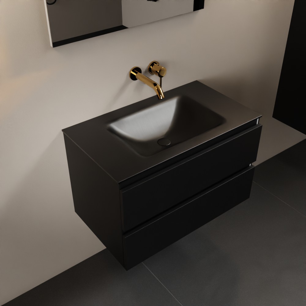 MONDIAZ AIVY 80cm mueble de baño Urban. Lavabo Urban Solid surface Centro sin orificio. 1 MONDIAZ AIVY 80cm mueble de baño Urban. Lavabo Urban Solid surface Centro sin orificio.