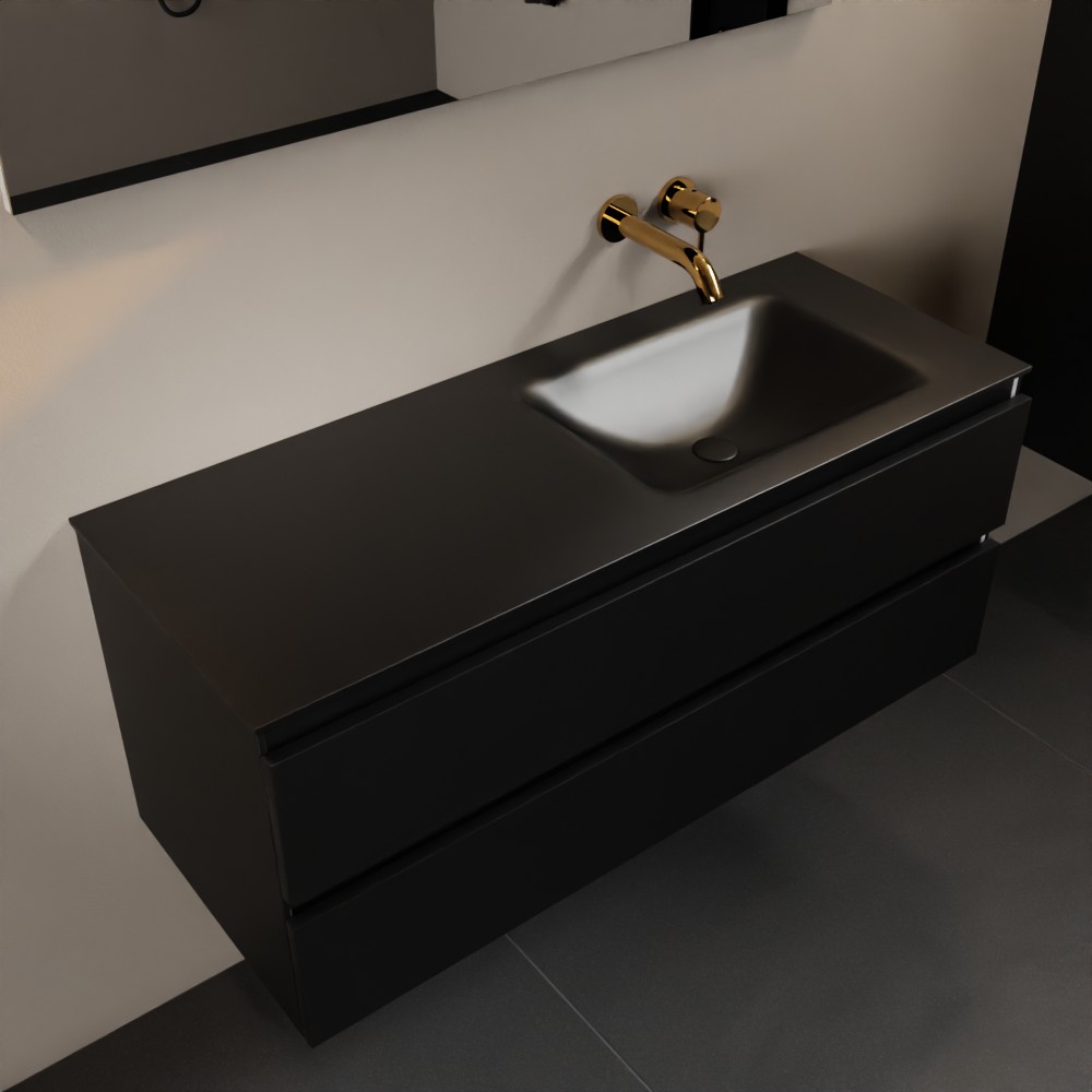 MONDIAZ AIVY 120cm mueble de baño Urban. Lavabo Urban Solid surface Derecho sin orificio. 1 MONDIAZ AIVY 120cm mueble de baño Urban. Lavabo Urban Solid surface Derecho sin orificio.