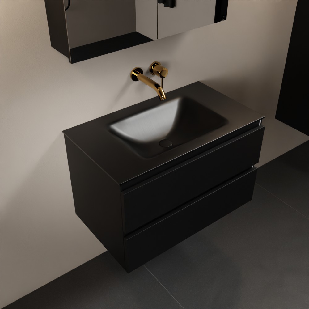 MONDIAZ AIVY 80cm mueble de baño Urban. Lavabo Urban Solid surface Centro sin orificio y armario con espejo. 1 MONDIAZ AIVY 80cm mueble de baño Urban. Lavabo Urban Solid surface Centro sin orificio y armario con espejo.