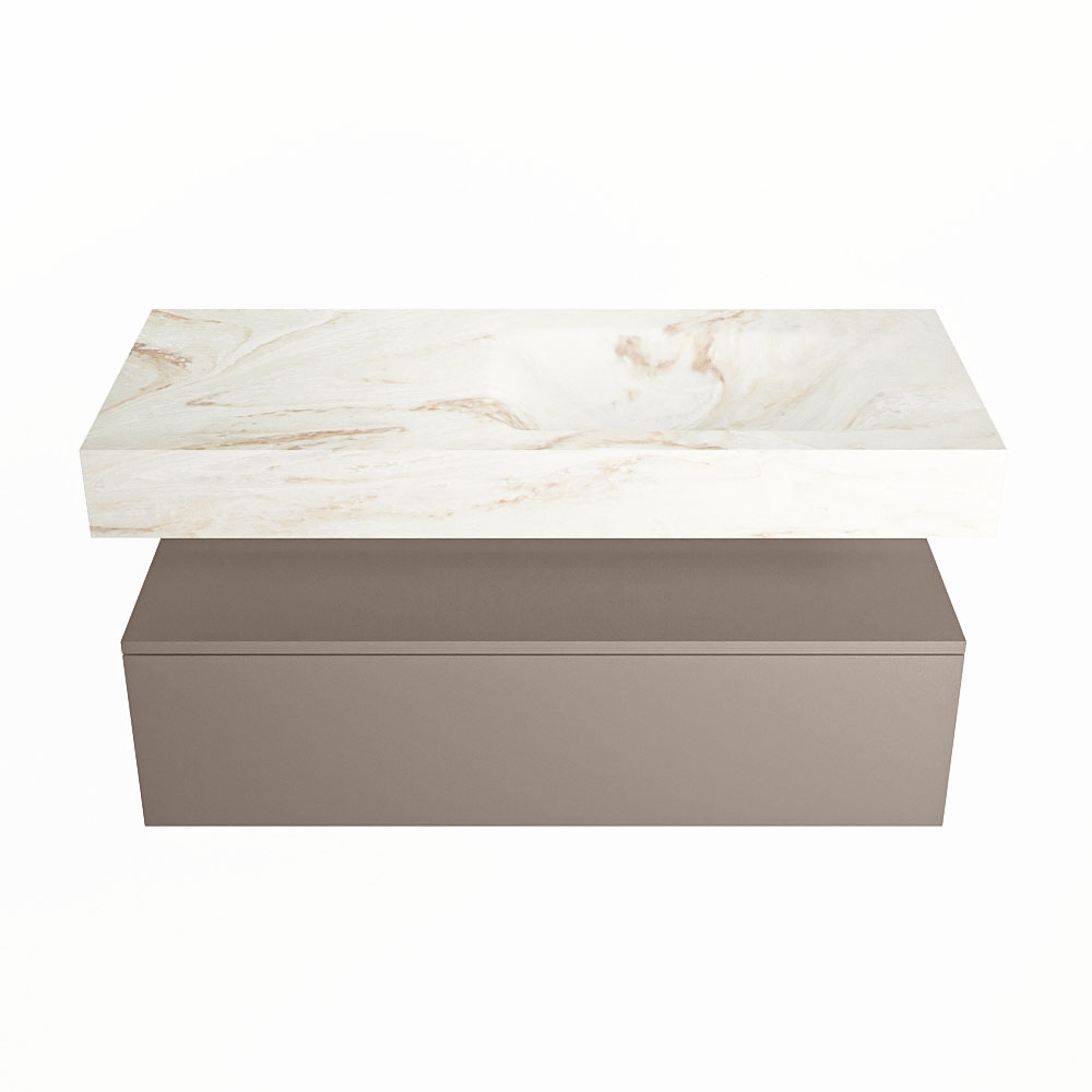 MONDIAZ ALAN-DLUX 110cm mueble de baño Smoke 1 cajón. Lavabo CLOUD Derecho sin orificios color Frappe. 4 MONDIAZ ALAN-DLUX 110cm mueble de baño Smoke 1 cajón. Lavabo CLOUD Derecho sin orificios color Frappe. - Imagen 4
